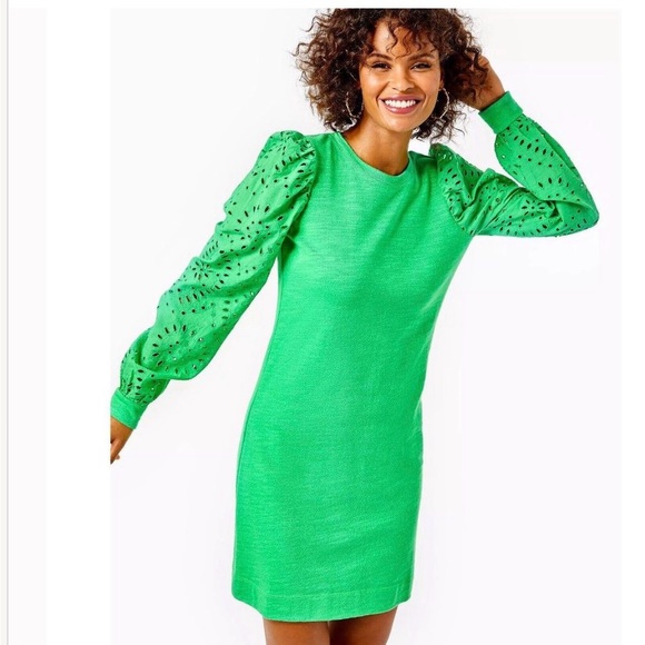 Lilly Pulitzer Dresses & Skirts - LILLY PULITZER JASONS EYELET DRESS/ M.